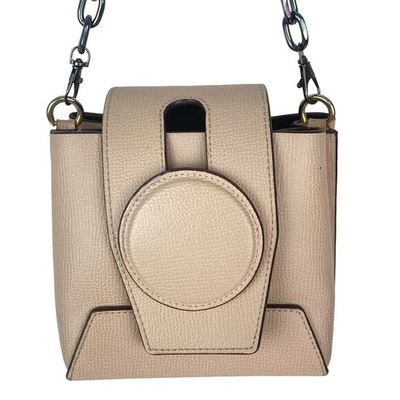 YUZEFI Leather Daria ShouldernBag in Blush - $545. - Picture 7 of 13
